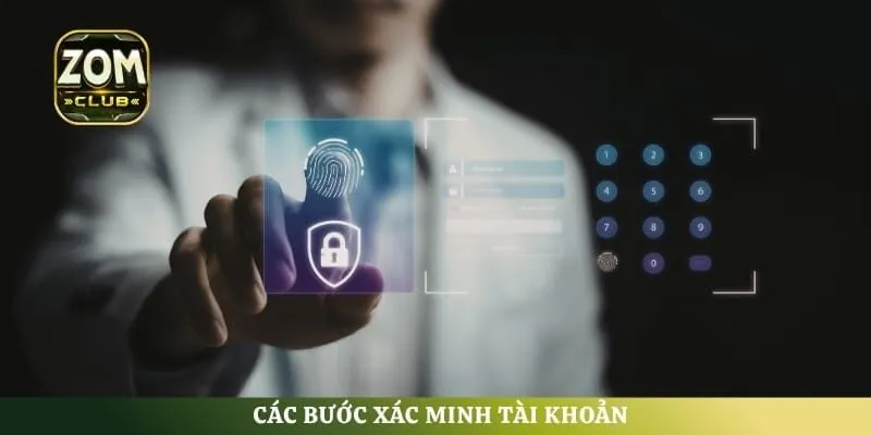 Các bước xác minh tài khoản