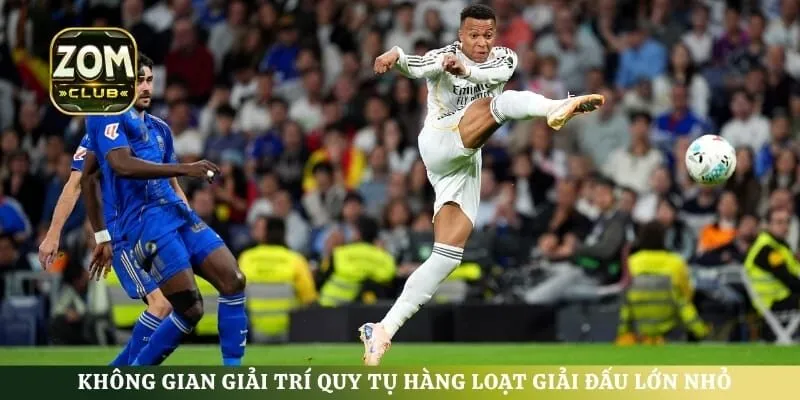 Không gian giải trí quy tụ hàng loạt giải đấu lớn nhỏ trên toàn cầu
